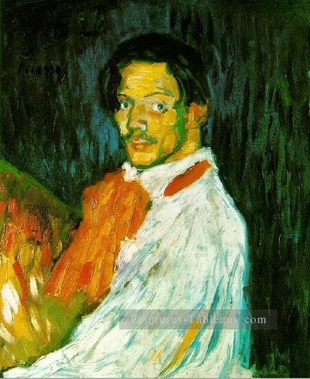 Autoportrait Yo Picasso 1901 Pablo Picasso Peintures à l'huile